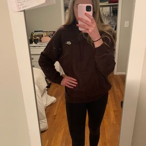 BROWN NIKE HOODIE